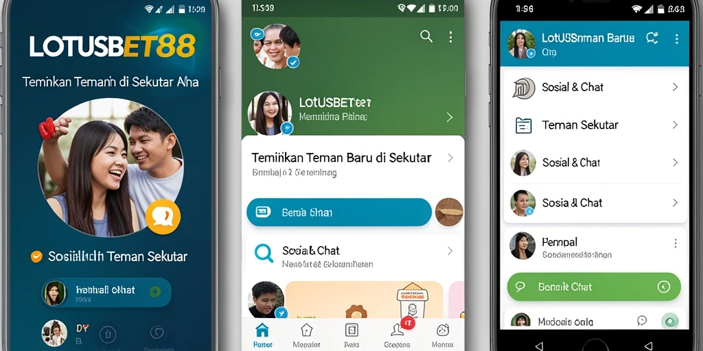 Tampilan antarmuka LOTUSBET88 yang modern dan mudah digunakan.