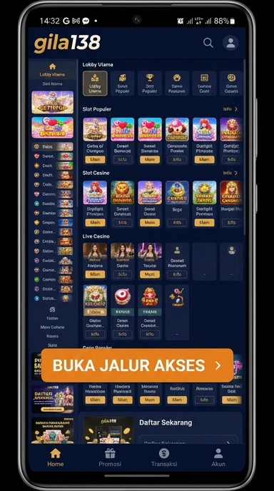 Link Alternatif Gila138 untuk Pengguna Android