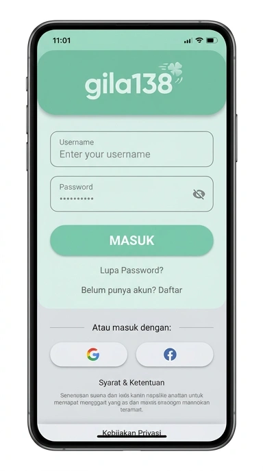 Masuk ke Akun gila138 dengan Mudah